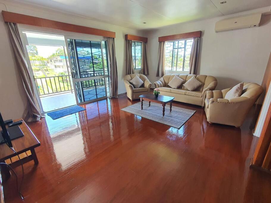 Loverly 3 Bedroom Rental Pool Outdoor Area Upper Suva Exteriör bild