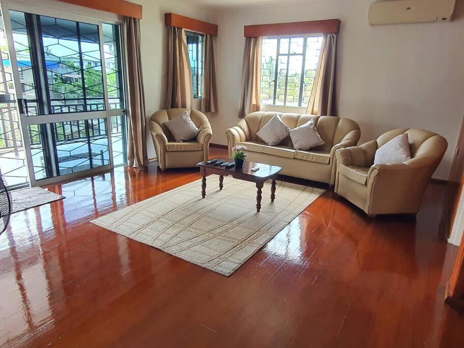 Loverly 3 Bedroom Rental Pool Outdoor Area Upper Suva Exteriör bild